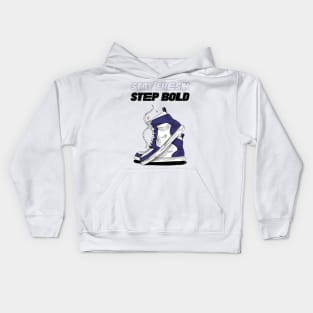 Stay Fresh Step Bold Sneaker Sneakerhead Kids Hoodie